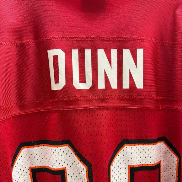 Starter Men's Vintage Warrick Dunn Tampa Bay‎ Buccaneers Jersey L 48 #28 Red - Picture 10 of 10